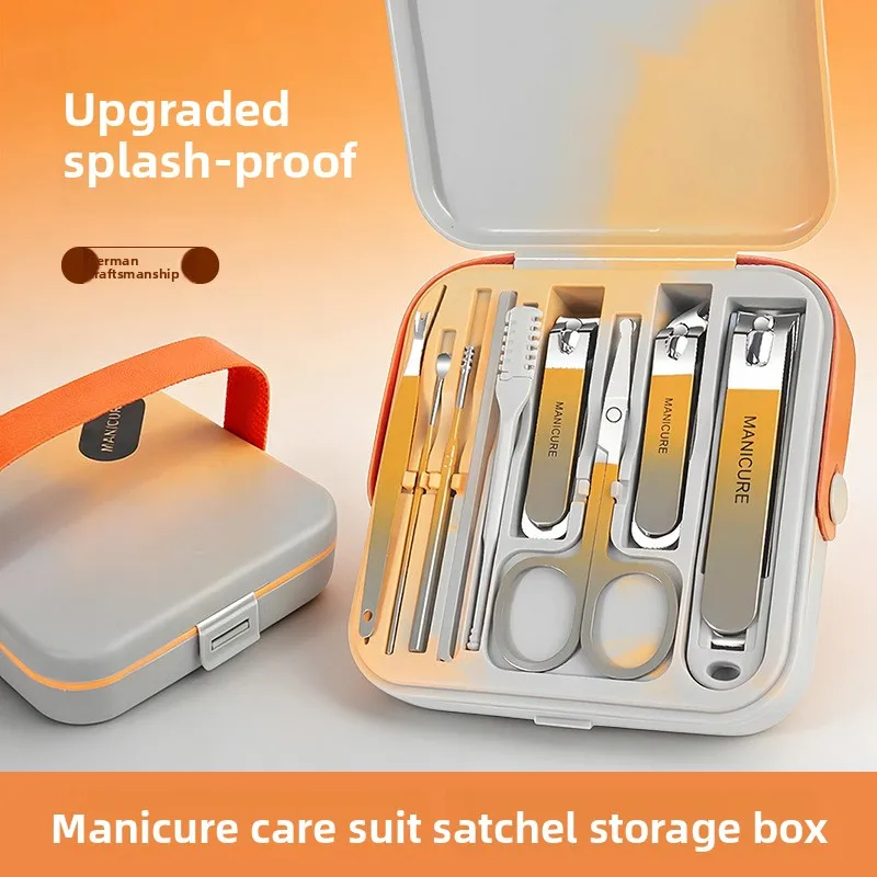 New anti splash nail clipper set, handheld, portable, trimming nail scissors, nail art, nail clippers, in stock
New anti splash nail clipper set, handheld, portable, trimming nail scissors, nail art, nail clippers, in stock