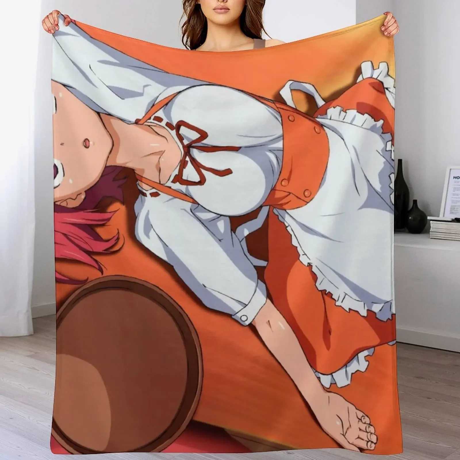 Toradora - Kushieda Minori - Waitress Throw Blanket Easy Care Comfortable Blanket for Couch
Toradora - Kushieda Minori - Waitress Throw Blanket Easy Care Comfortable Blanket for Couch