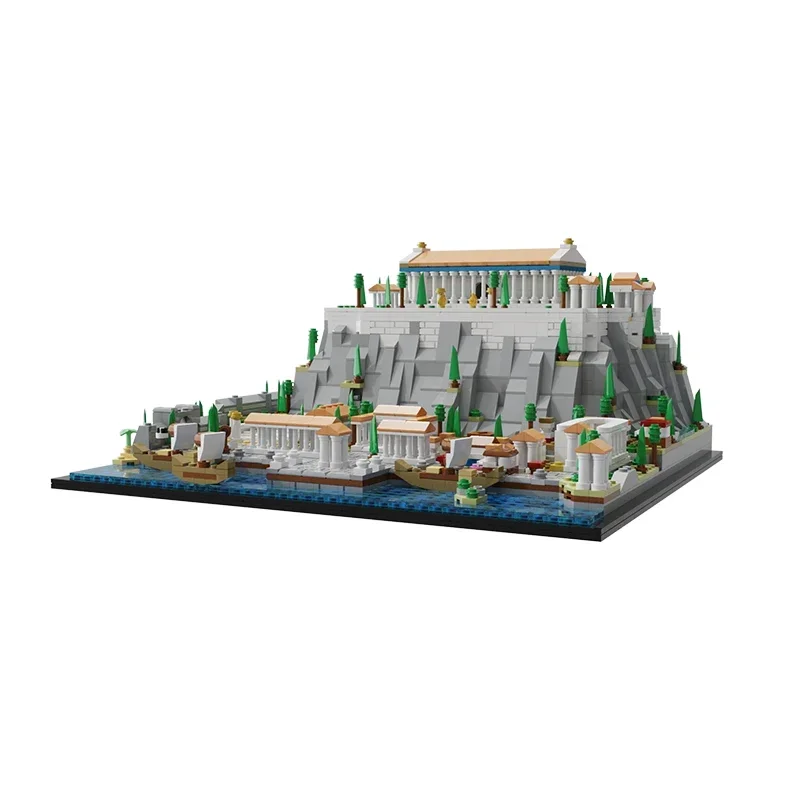 Greece Acropolis of Athens Parthenons Palace Castle Tower Architecture Bricks Toy For Children Gift Building Blocks Set
Greece Acropolis of Athens Parthenons Palace Castle Tower Architecture Bricks Toy For Children Gift Building Blocks Set