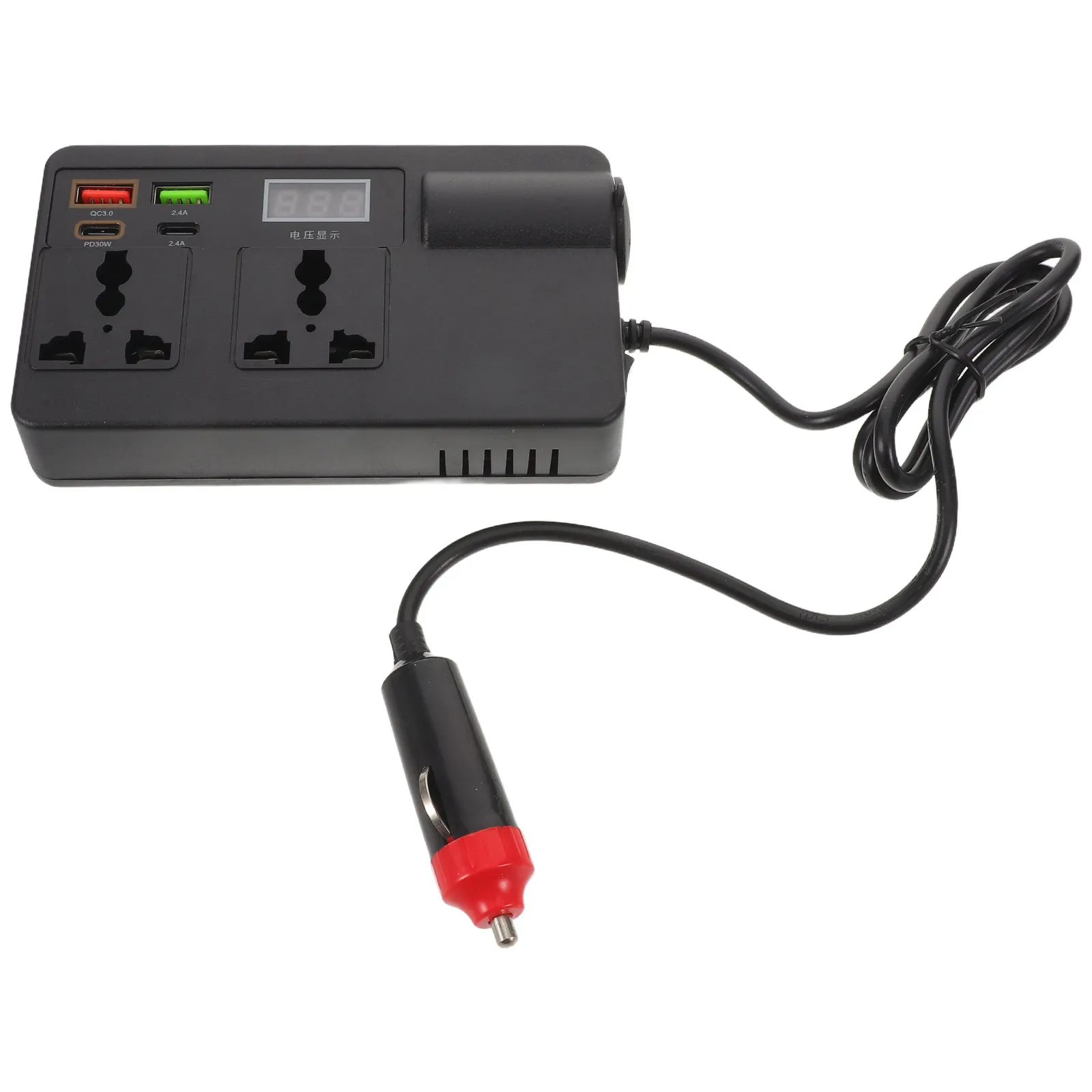 Vehicle Power Inverter 120W 12V 24V to 220V Car Charger Multi-Function USB Ports Laptop Phone Charging Adapter Converter Outlet
Vehicle Power Inverter 120W 12V 24V to 220V Car Charger Multi-Function USB Ports Laptop Phone Charging Adapter Converter Outlet