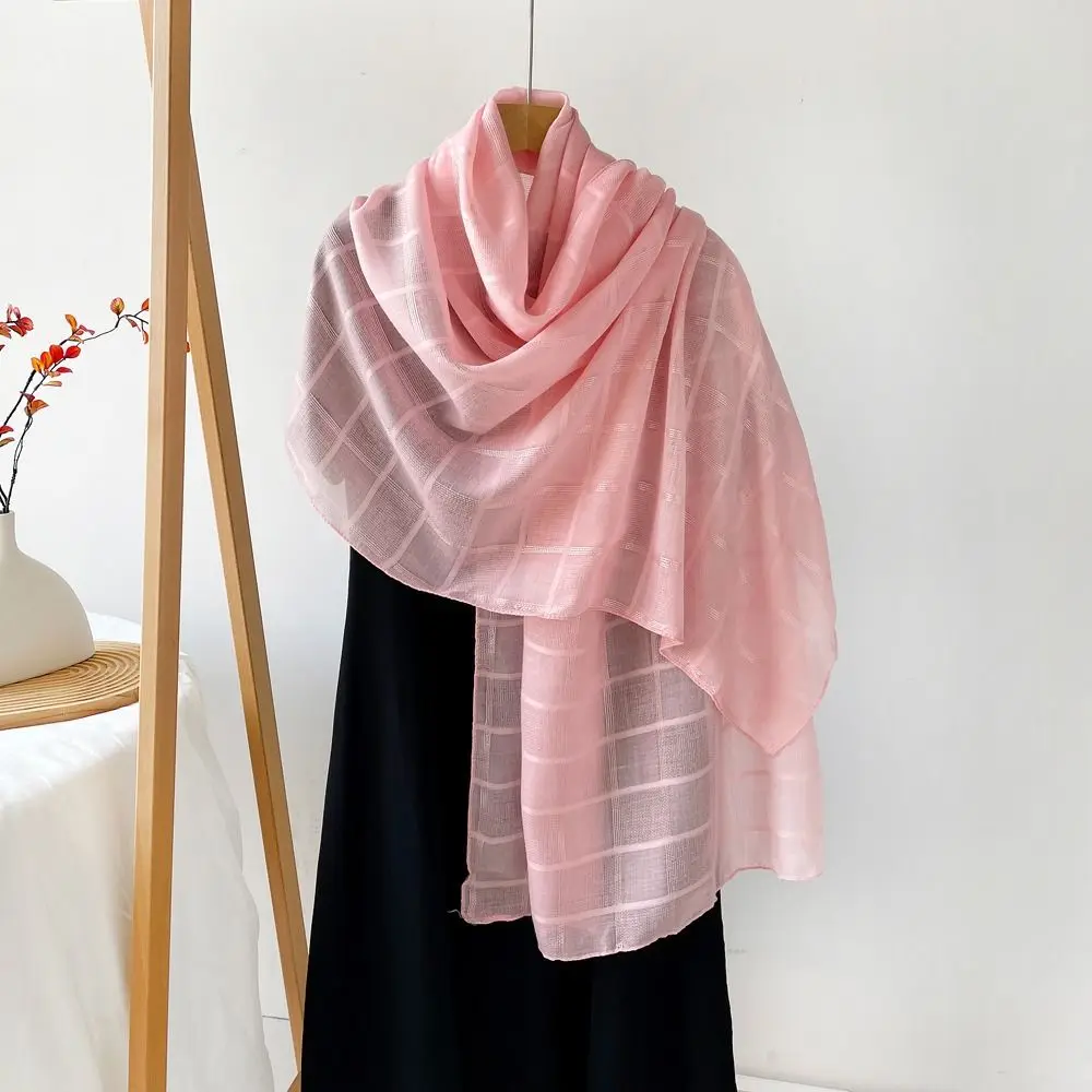 Simple Korean Luxury Silk Scarf Elegant Thin Women's Shawls Strip Pure Color Long Silk Shawls Spring
Simple Korean Luxury Silk Scarf Elegant Thin Women's Shawls Strip Pure Color Long Silk Shawls Spring