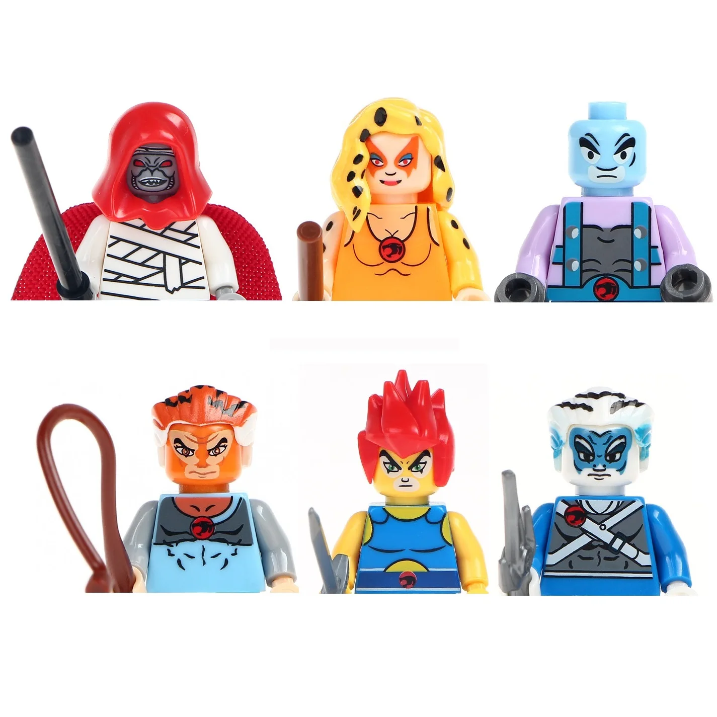 Thundercats Building Blocks Tygra Panthro Cheetara Mini Action Figure Toys
Thundercats Building Blocks Tygra Panthro Cheetara Mini Action Figure Toys