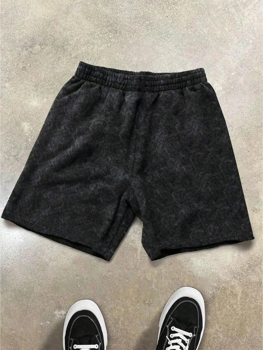 Mens Black Casual Drawstring Shorts Loose Fit Summer Sport Shorts
Mens Black Casual Drawstring Shorts Loose Fit Summer Sport Shorts