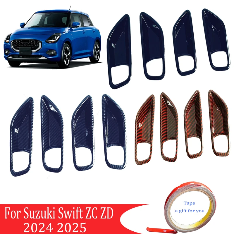 RHD для Suzuki Swift ZC/ZD серии 2024 2025 ABS внутренняя дверная ручка крышка отделка внутренние детали автоаксессуары Стайлинг украшения
RHD для Suzuki Swift ZC/ZD серии 2024 2025 ABS внутренняя дверная ручка крышка отделка внутренние детали автоаксессуары Стайлинг украшения