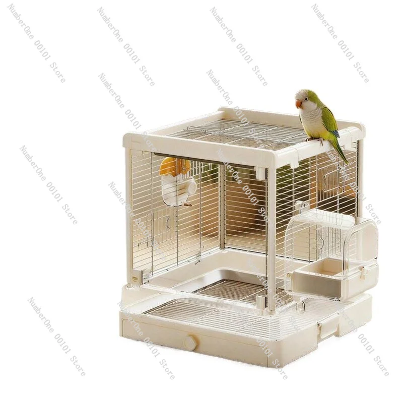 Stainless Steel Panoramic Glass Parrot Cage Large Luxury Villa Bird House For Budgie Cockatiel Sun Conure Indoor
Stainless Steel Panoramic Glass Parrot Cage Large Luxury Villa Bird House For Budgie Cockatiel Sun Conure Indoor
