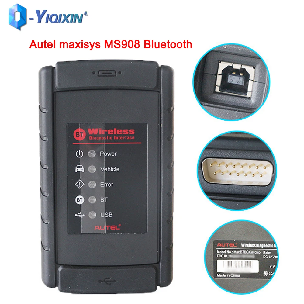 Автомобильная диагностика для Autel Maxisys MS908 Bluetooth Box и MS908 работает с Autel Maxisys Ms908/Mk908/Ms908pro/Mk908pro
Автомобильная диагностика для Autel Maxisys MS908 Bluetooth Box и MS908 работает с Autel Maxisys Ms908/Mk908/Ms908pro/Mk908pro