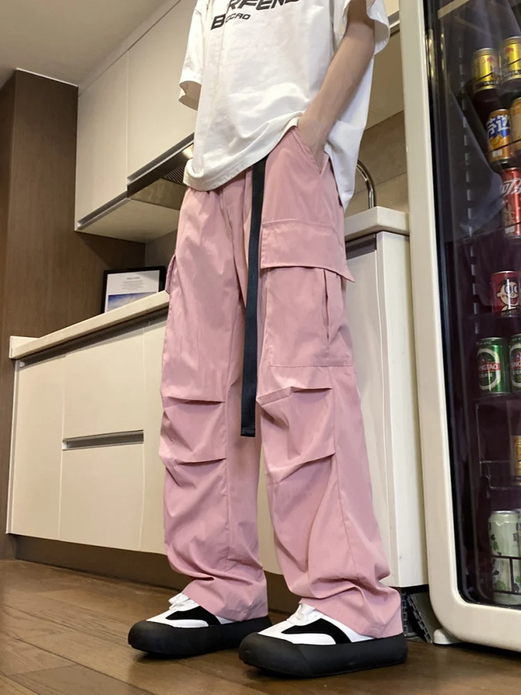 Мужские рабочие брюки Qui Dry: Новинка лета, модные свободные прямые брюки, повседневные широкие джинсы, брюки в стиле милитари
Мужские рабочие брюки Qui Dry: Новинка лета, модные свободные прямые брюки, повседневные широкие джинсы, брюки в стиле милитари