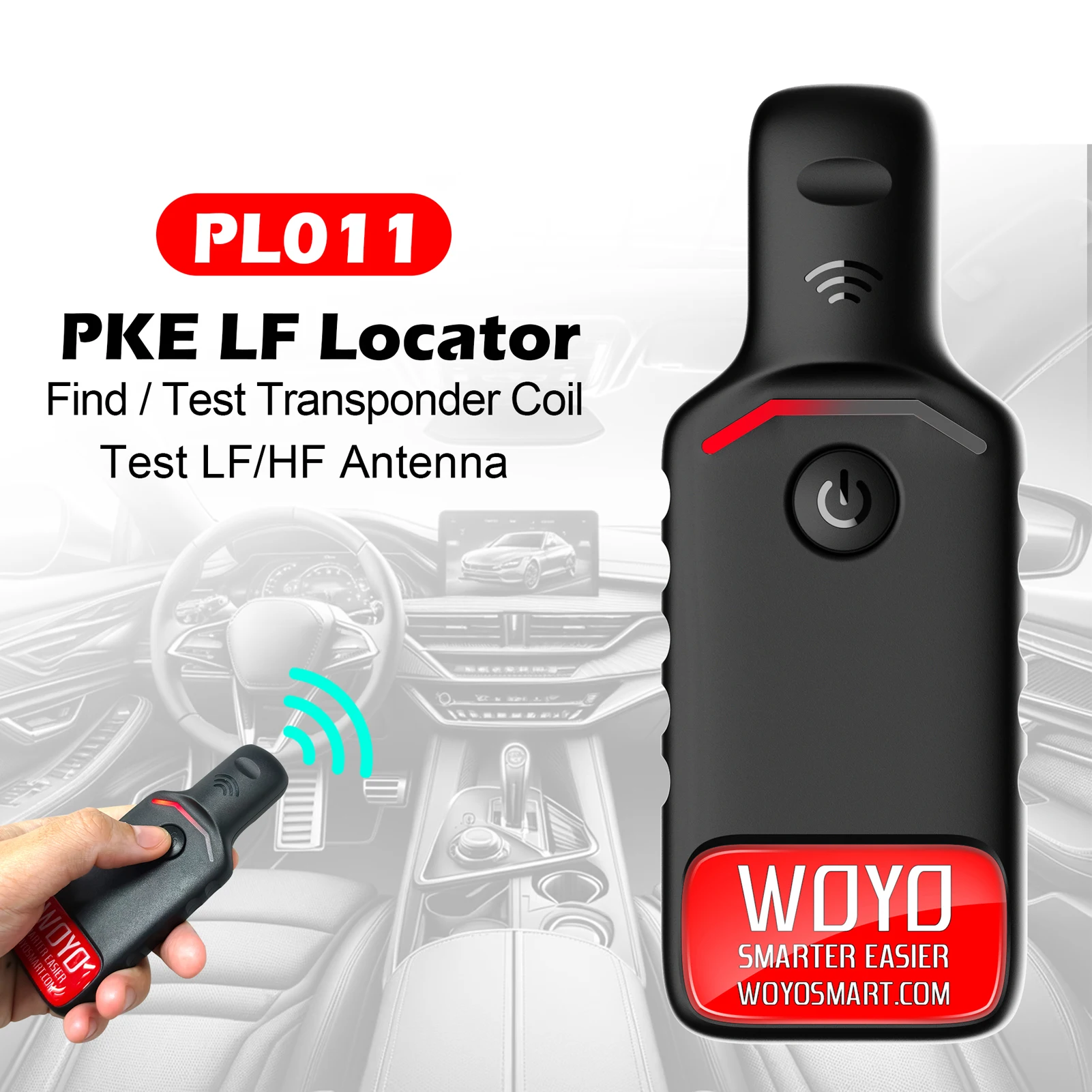 PL011 For All Car 125kHZ Keyless Entry PKE Transponder Coil Detector Locator and Detector, Also Test PEPS LF HF Antenna
PL011 For All Car 125kHZ Keyless Entry PKE Transponder Coil Detector Locator and Detector, Also Test PEPS LF HF Antenna