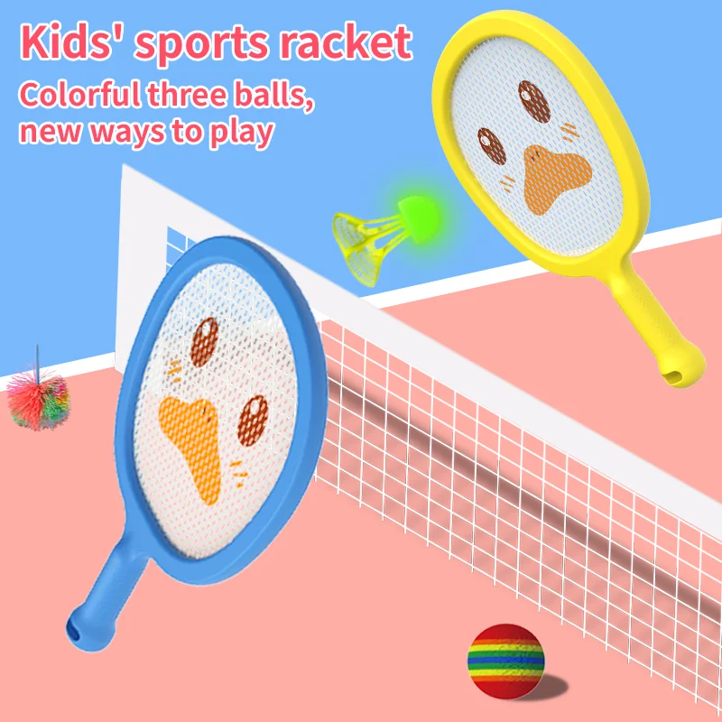 Introduction To Children's Outdoor Sports Toys Tennis Racket Badminton Racket Glowing Ball Multiple Gameplay Methods Racket
Introduction To Children's Outdoor Sports Toys Tennis Racket Badminton Racket Glowing Ball Multiple Gameplay Methods Racket