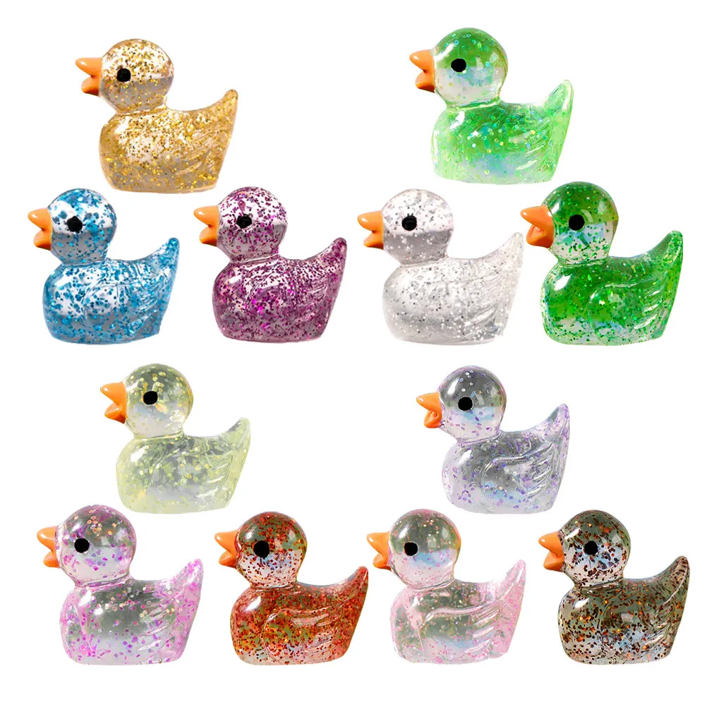 60Pcs Mini Resin Duck Decor Glow in The Dark Exquisite Micro Landscape Garden Yard Car Dollhouse Decoration Tiny Animal Statue
60Pcs Mini Resin Duck Decor Glow in The Dark Exquisite Micro Landscape Garden Yard Car Dollhouse Decoration Tiny Animal Statue