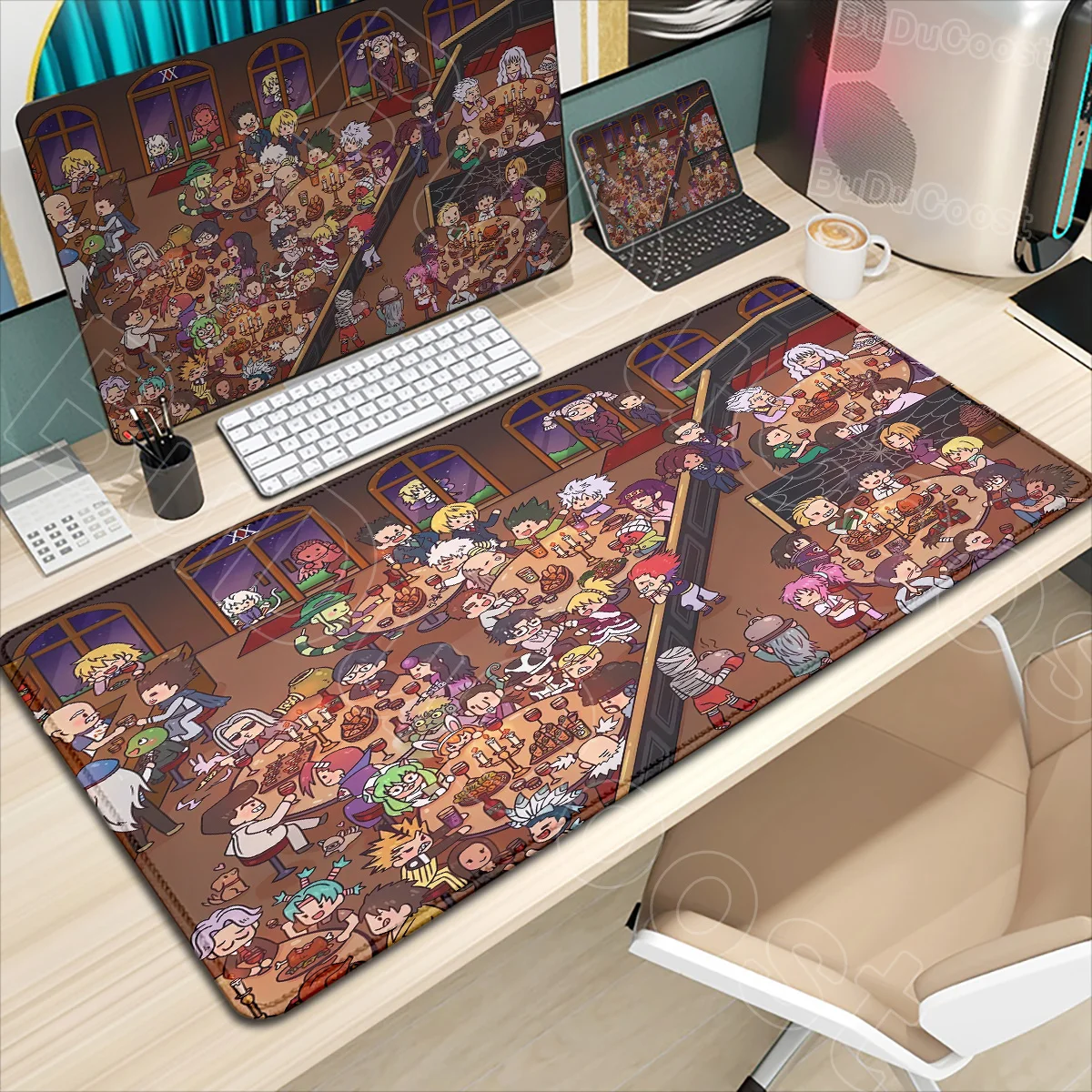 New Non-slip Hunter X Hunter Mouse Pad Xxl Pc Gamer Cabinet Keyboard Desk Mat Large HD Printing Gamer Accessories Anime Mousepad
New Non-slip Hunter X Hunter Mouse Pad Xxl Pc Gamer Cabinet Keyboard Desk Mat Large HD Printing Gamer Accessories Anime Mousepad