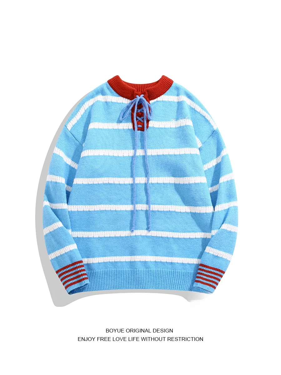 Boyue Retro Striped Tie Dye Soft Knitted Sweater ex Casual Sle Long Sve round Ne Pullover for Men And Women
Boyue Retro Striped Tie Dye Soft Knitted Sweater ex Casual Sle Long Sve round Ne Pullover for Men And Women