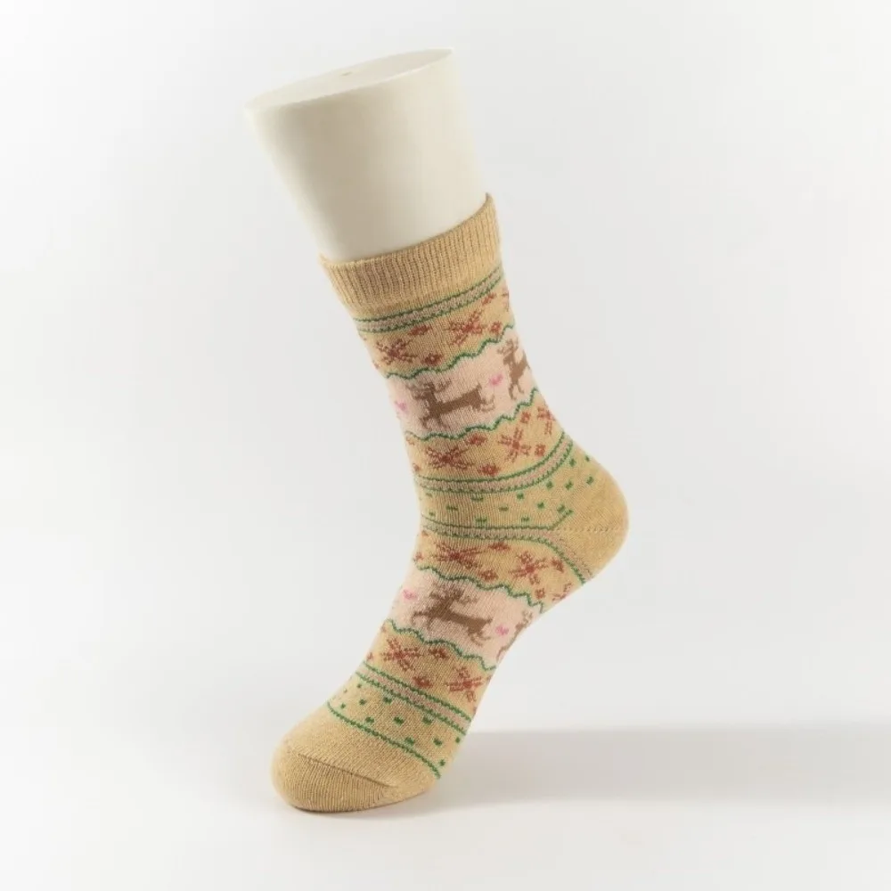 Новые рождественские носки в стиле ретро, хлопковые теплые носки с цветными блоками, утолщенные зимние носки средней длины
Новые рождественские носки в стиле ретро, хлопковые теплые носки с цветными блоками, утолщенные зимние носки средней длины