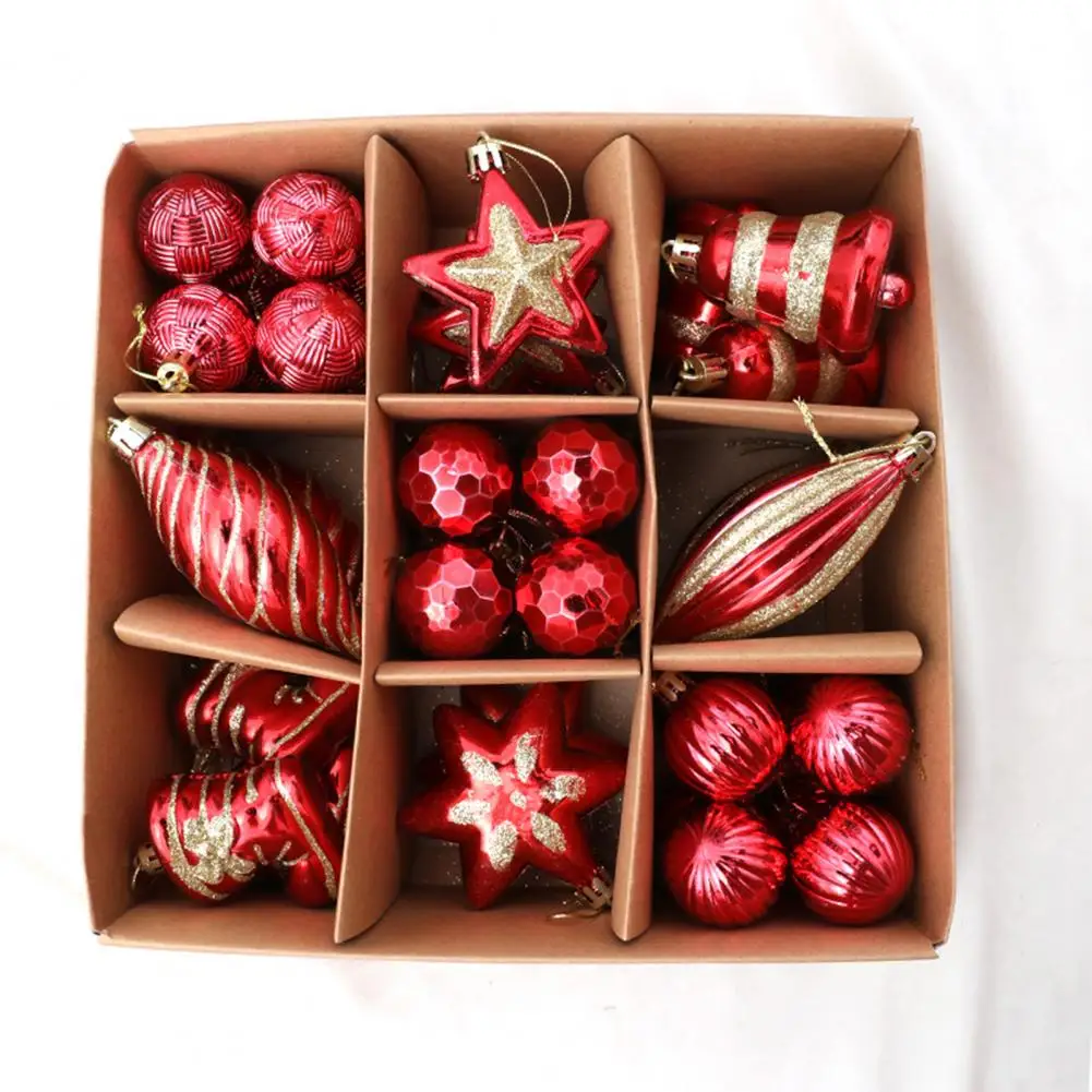 Decorative Holiday Baubles Shiny Finish Christmas Decorations Shimmering Christmas Tree Ornaments 39 Multi-shaped for Festive
Decorative Holiday Baubles Shiny Finish Christmas Decorations Shimmering Christmas Tree Ornaments 39 Multi-shaped for Festive