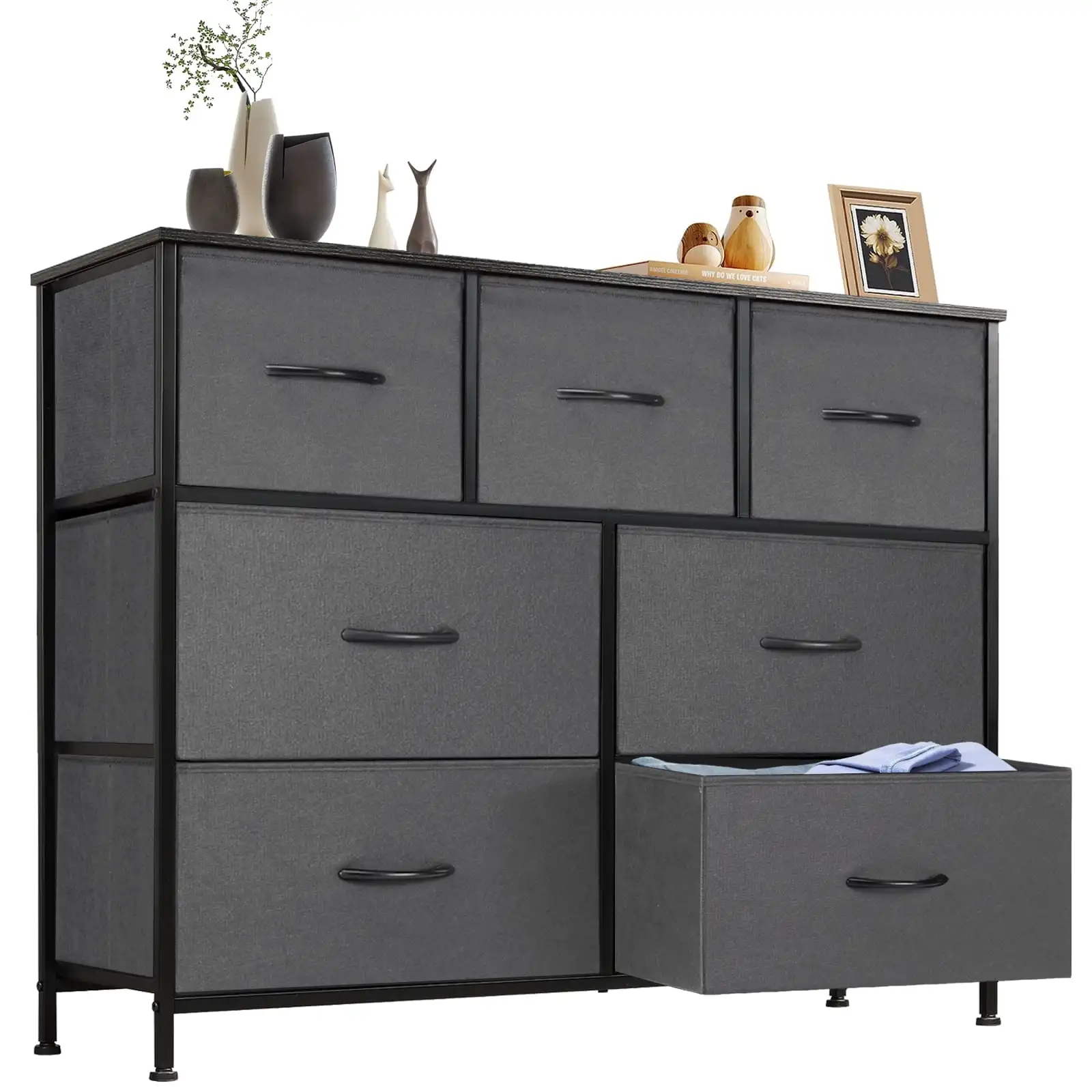 7-Drawer Fabric Dresser Storage Chest for Bedroom, Closet, Storage Furniture for Adults, Gray
7-Drawer Fabric Dresser Storage Chest for Bedroom, Closet, Storage Furniture for Adults, Gray