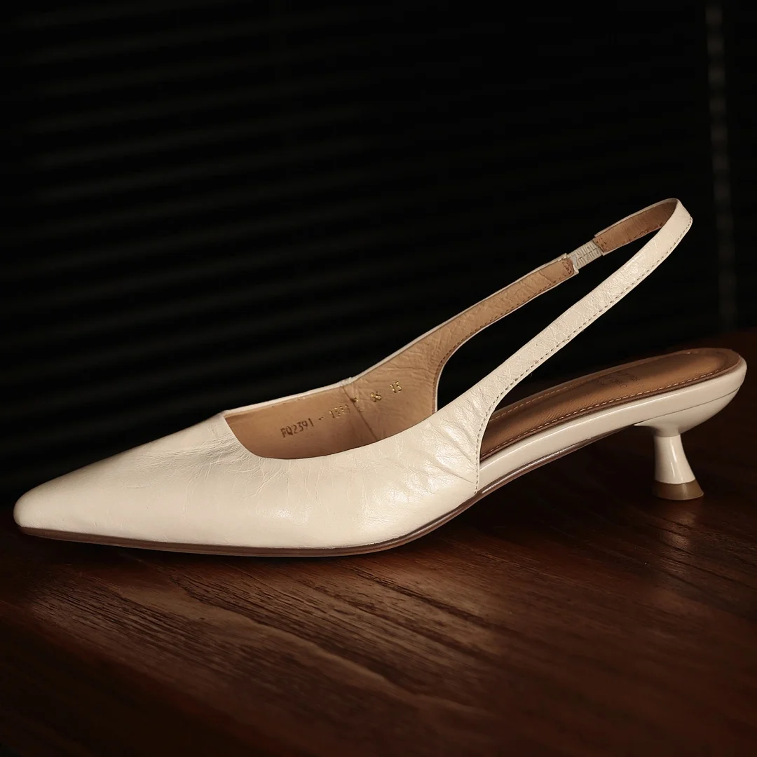 danxuefei plus size 34-42 women's sheepskin pointed toe slingback slip-on summer pumps elegant ladies 4cm thin high heel sandals
danxuefei plus size 34-42 women's sheepskin pointed toe slingback slip-on summer pumps elegant ladies 4cm thin high heel sandals