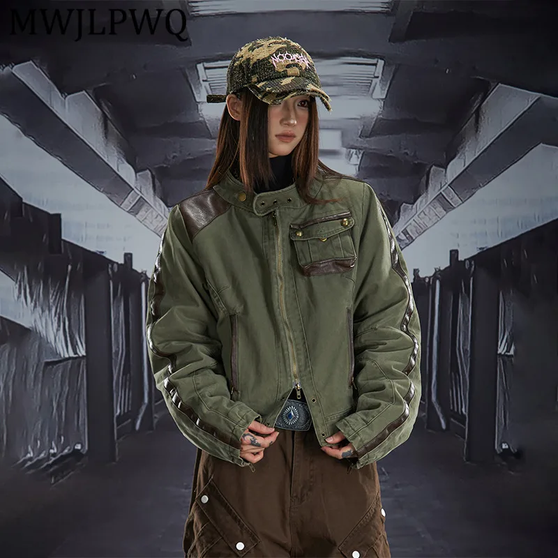 Новая женская утепленная куртка MWJLPWQ в стиле ретро, с воротником-стойкой, из хлопка, в стиле пэчворк, повседневная, модель 13011
Новая женская утепленная куртка MWJLPWQ в стиле ретро, с воротником-стойкой, из хлопка, в стиле пэчворк, повседневная, модель 13011