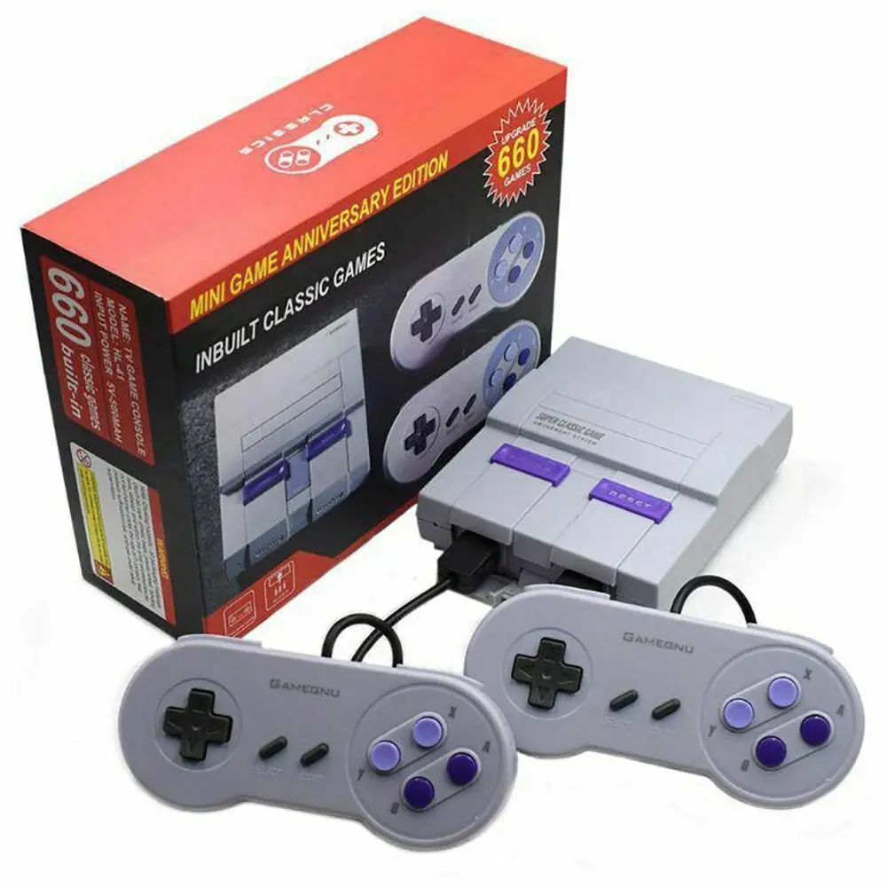 Игровая консоль SUPER NES SFC660 8-битная игровая консоль SNES MINI Mini NES Console
Игровая консоль SUPER NES SFC660 8-битная игровая консоль SNES MINI Mini NES Console