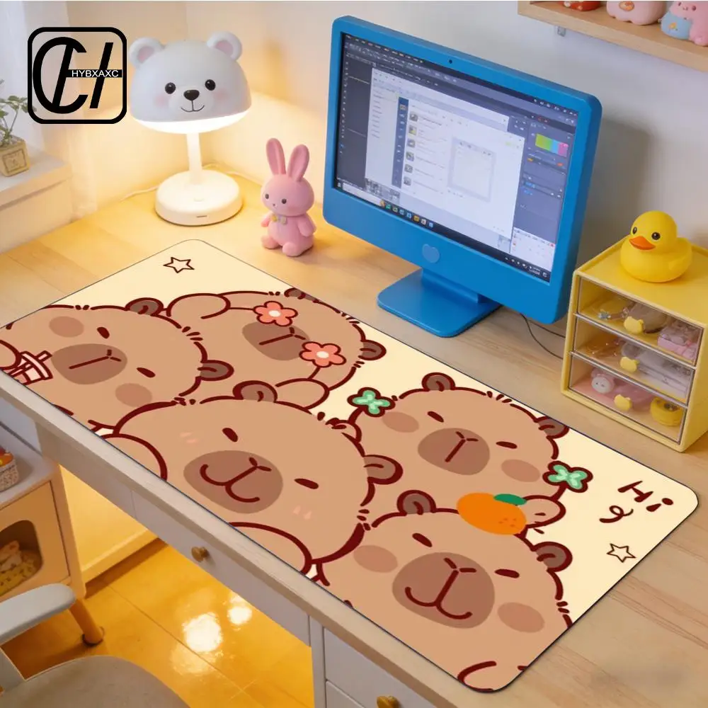 Capybara Cartoon cute Mouse Pad For Office Gaming And Keyboards Non-Slip Large Waterproof
Capybara Cartoon cute Mouse Pad For Office Gaming And Keyboards Non-Slip Large Waterproof