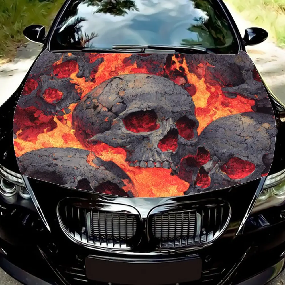 Flame Terror Skull Car Hood Stickers, Truck Patterns, Colored Vinyl Stickers, Car Parts Decorative Stickers, Gifts
Flame Terror Skull Car Hood Stickers, Truck Patterns, Colored Vinyl Stickers, Car Parts Decorative Stickers, Gifts