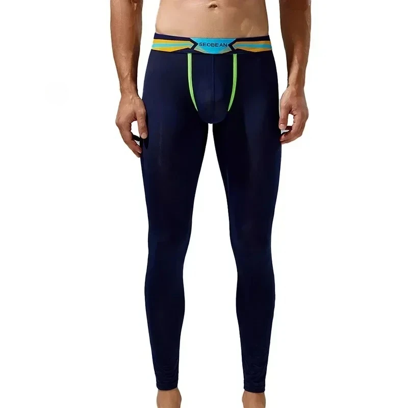 Utlra-thin Bulge Long Johns for Men Sexy Thin Translucence Elastic Base Thermal Underwear Seamless Bottom Pants Elastic Leggings
Utlra-thin Bulge Long Johns for Men Sexy Thin Translucence Elastic Base Thermal Underwear Seamless Bottom Pants Elastic Leggings