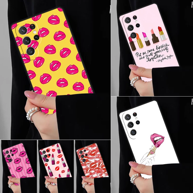 Модный чехол для телефона Lipstick Love для Samsung Galaxy S25 S24FE S23 S22 S21FE S20 S10 Plus Ultra Note20 10Pro, мягкий черный чехол
Модный чехол для телефона Lipstick Love для Samsung Galaxy S25 S24FE S23 S22 S21FE S20 S10 Plus Ultra Note20 10Pro, мягкий черный чехол