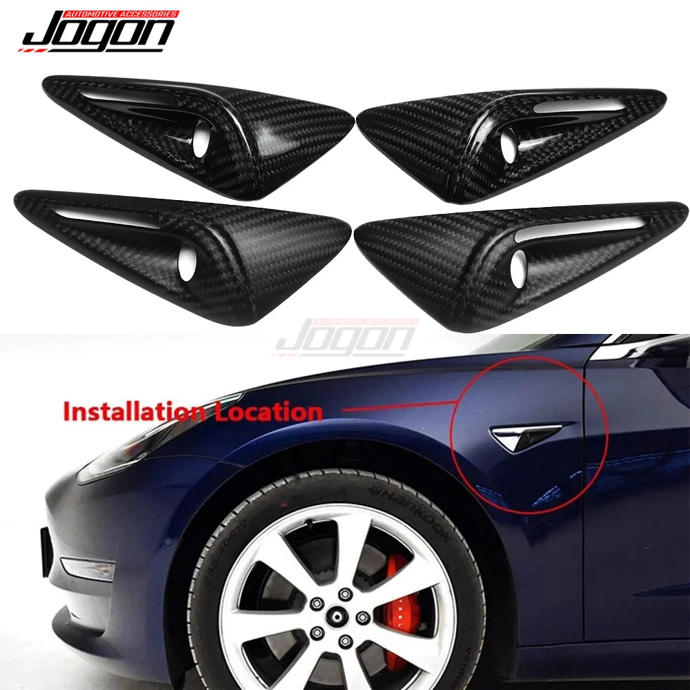 JOGON Carbon For Tesla Model X 2023 HW4.0 Side Camera Protective Cover Wing Fender Protection Sticker Decor Car Accessories
JOGON Carbon For Tesla Model X 2023 HW4.0 Side Camera Protective Cover Wing Fender Protection Sticker Decor Car Accessories