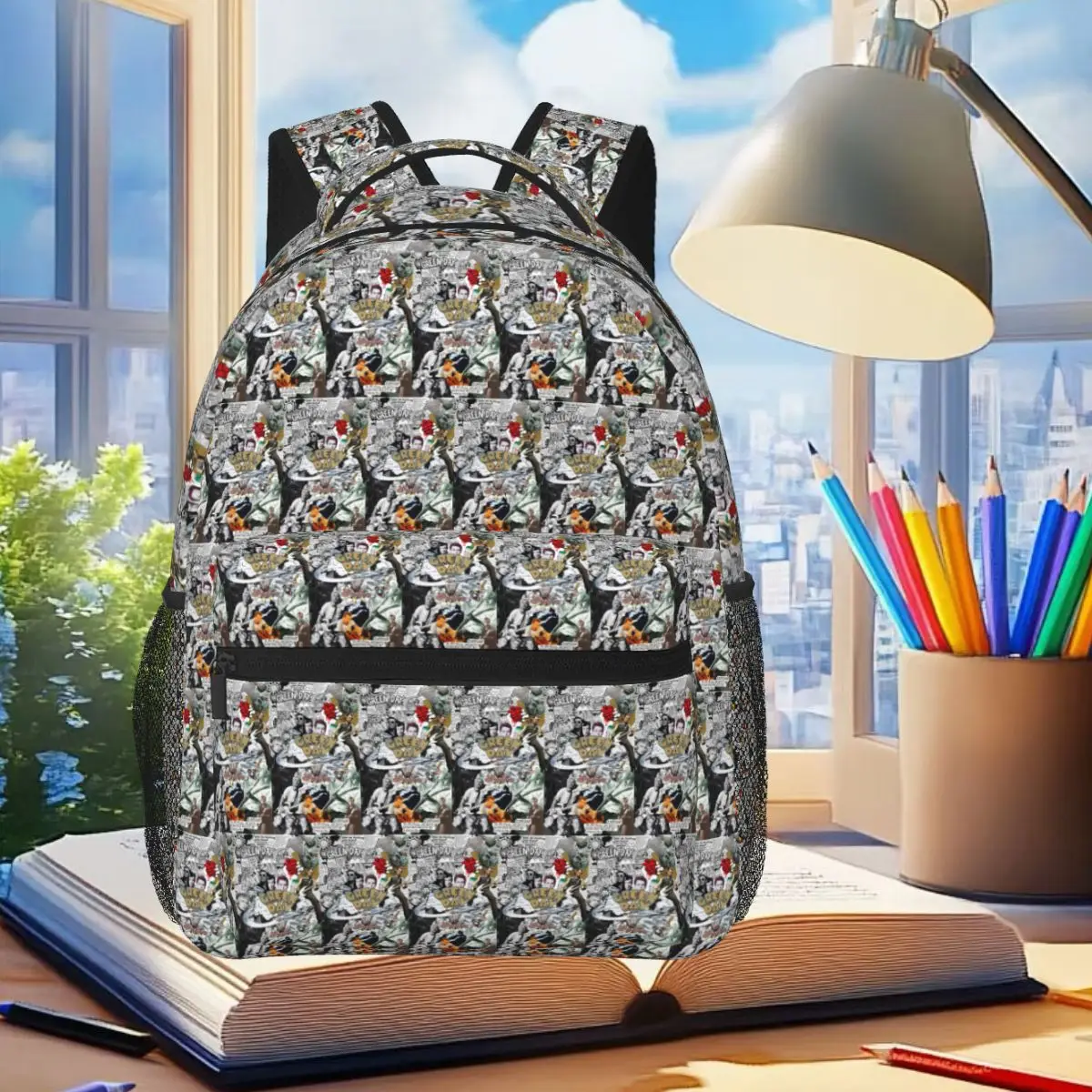 Green Day Rock Band Tour Backpack Student Boys Girls BookBag Children School Bag Computer Shoulder Bags for Men Women
Green Day Rock Band Tour Backpack Student Boys Girls BookBag Children School Bag Computer Shoulder Bags for Men Women
