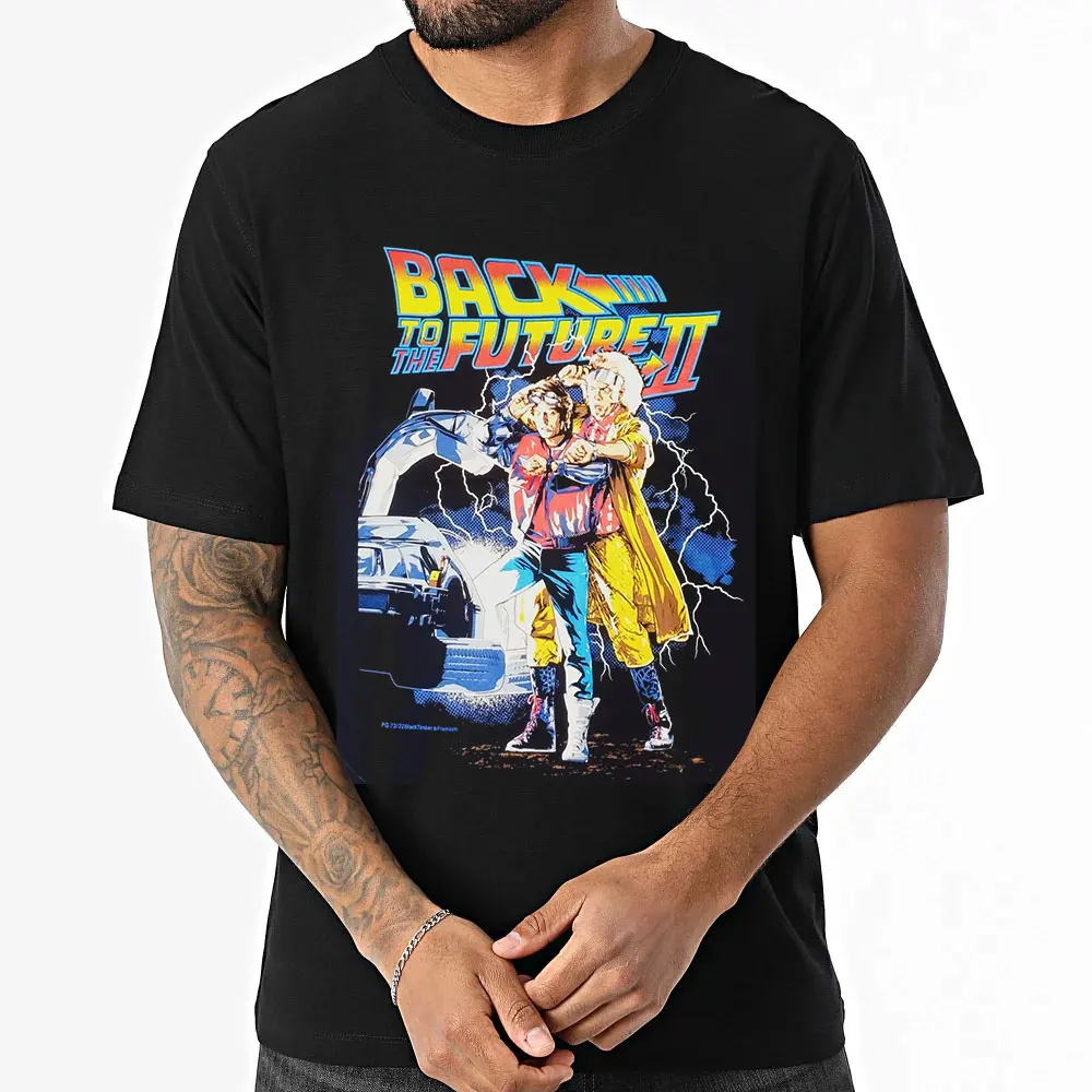 PG73 BACK TO THE FUTURE Vintage Sic Fi Gift t shirt 80s movies Time Machine Graphic Clothes All size Tops Movie Merchandise Tee
PG73 BACK TO THE FUTURE Vintage Sic Fi Gift t shirt 80s movies Time Machine Graphic Clothes All size Tops Movie Merchandise Tee