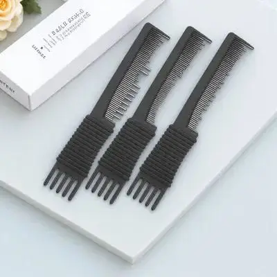 3Pcs Hair Comb Anti-Static Black Carbon Fiber Steel Wire Multifunction Hairstyling Tool Durable Travel Haircut Comb
3Pcs Hair Comb Anti-Static Black Carbon Fiber Steel Wire Multifunction Hairstyling Tool Durable Travel Haircut Comb