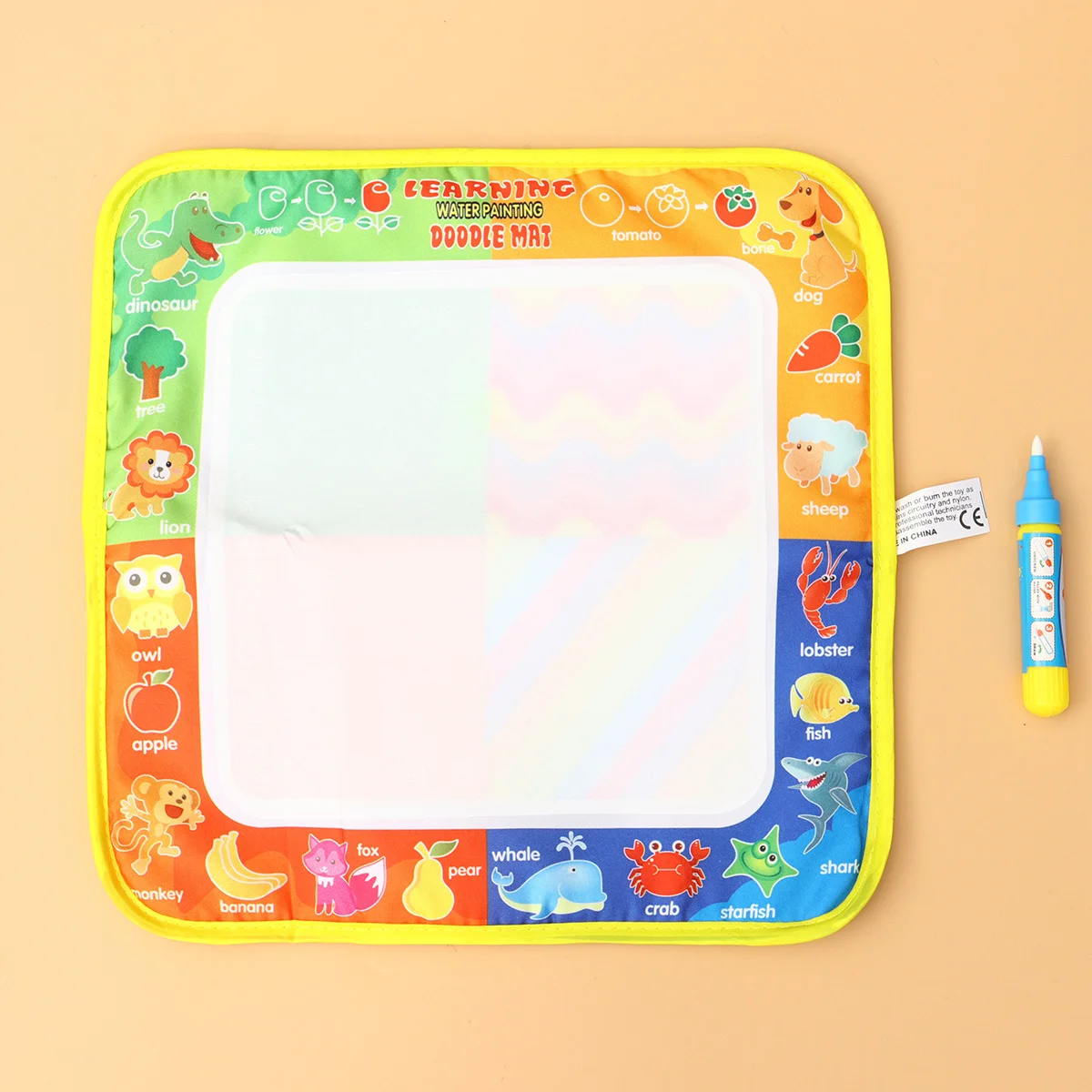 2Pcs Animal Painting Cloth Kids Drawing Blanket Colorful Graffiti Mat Creative Writing Cloth for Imagination Development
2Pcs Animal Painting Cloth Kids Drawing Blanket Colorful Graffiti Mat Creative Writing Cloth for Imagination Development