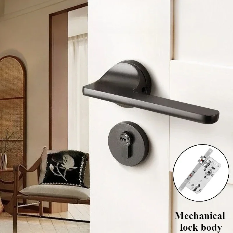 Door Lock Indoor One Bedroom Room Wooden Door with Hand Zinc Alloy Mechanical Mute Door Knob with Lock and Key
Door Lock Indoor One Bedroom Room Wooden Door with Hand Zinc Alloy Mechanical Mute Door Knob with Lock and Key