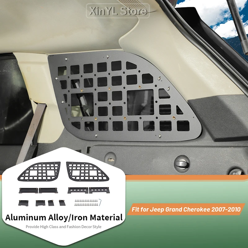 For Jeep Grand Cherokee 2007-2010 Rear Trunk Side Window Shelf Debris Rack Organizer Car Interior Accessories
For Jeep Grand Cherokee 2007-2010 Rear Trunk Side Window Shelf Debris Rack Organizer Car Interior Accessories