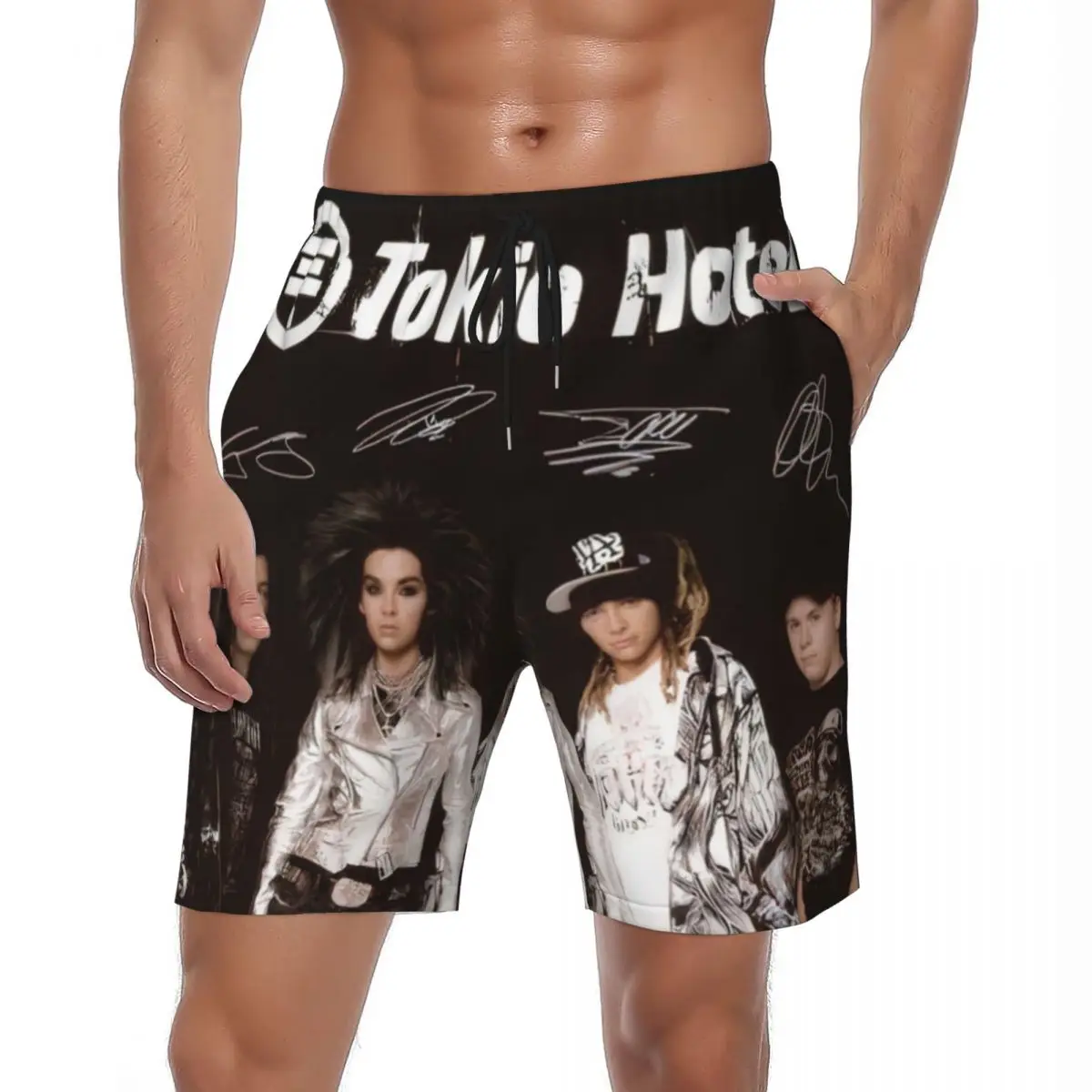 Tokio Hotel шорты для доски, летние пляжные шорты для бега в стиле рок-музыки, мужские быстросохнущие стильные плавки большого размера на заказ
Tokio Hotel шорты для доски, летние пляжные шорты для бега в стиле рок-музыки, мужские быстросохнущие стильные плавки большого размера на заказ