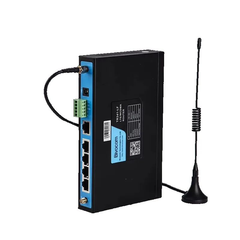 TR341 Series Industrial WiFi Routers 4G LTE/NB-IoT Dual SIM 5-RJ45 Ethernet 300Mbps Optional GPS MQTT Protocol External
TR341 Series Industrial WiFi Routers 4G LTE/NB-IoT Dual SIM 5-RJ45 Ethernet 300Mbps Optional GPS MQTT Protocol External