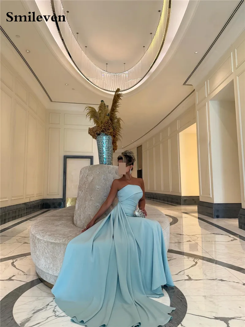 Smileven Long Sleeve Mermaid Evening Dress With Train Prom Party Dresses Elegant Simple Maxi Prom Gowns 2025 Customized
Smileven Long Sleeve Mermaid Evening Dress With Train Prom Party Dresses Elegant Simple Maxi Prom Gowns 2025 Customized