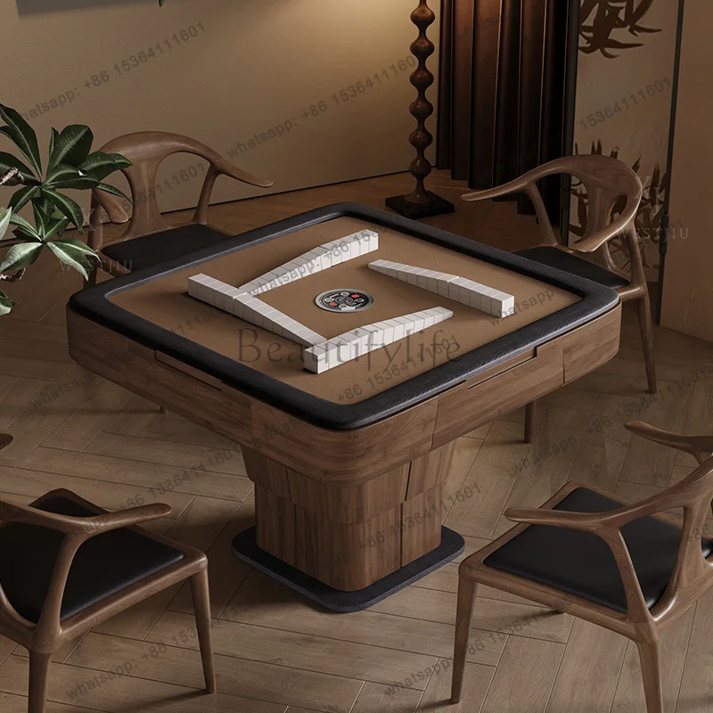 yj9 Solid wood lifting mahjong table coffee table integrated new Chinese style home living room roller coaster automatic
yj9 Solid wood lifting mahjong table coffee table integrated new Chinese style home living room roller coaster automatic