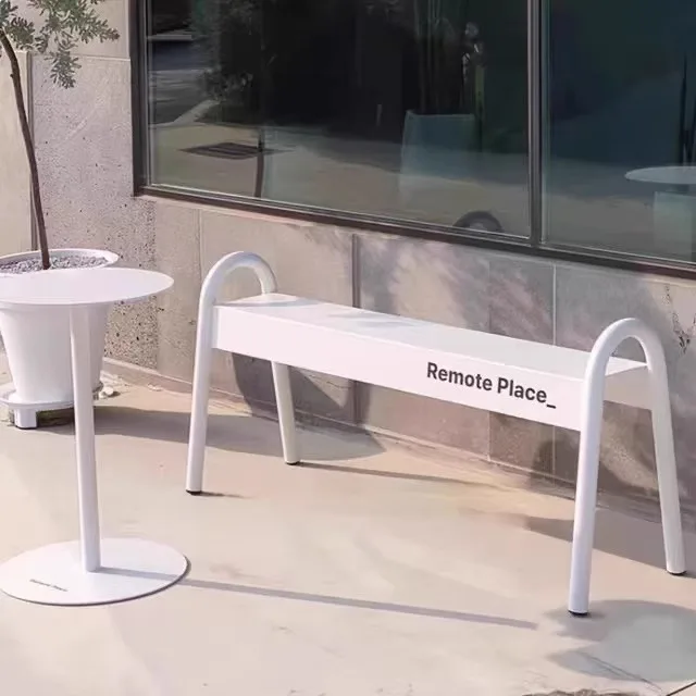 Creative decoration outdoor bench park bench milk tea coffee shop gym rest stool shopping mall wrought iron seat chair
Creative decoration outdoor bench park bench milk tea coffee shop gym rest stool shopping mall wrought iron seat chair