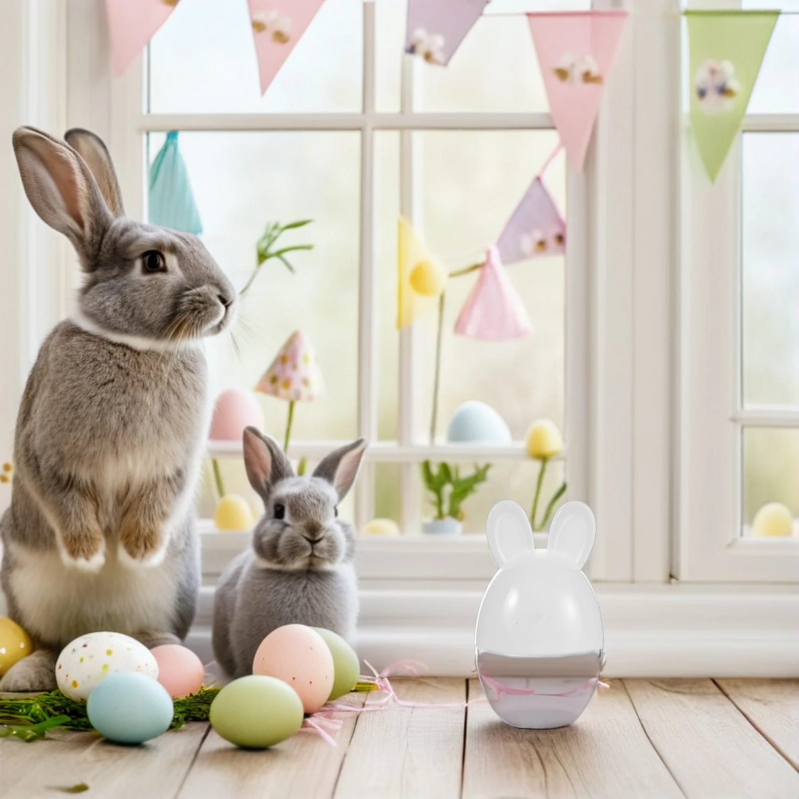 10Pcs Easter Candy Box Clear Bunny Chocolate Holder Fillable Treat Containers for Party Favors Plastic Easter Food Boxes
10Pcs Easter Candy Box Clear Bunny Chocolate Holder Fillable Treat Containers for Party Favors Plastic Easter Food Boxes