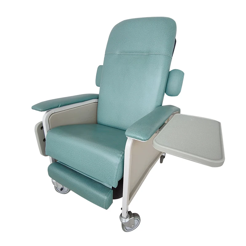 Medical High Quality Geriatric Recliner Chair Painted Steel Frame Medical PVC Leather 120KG Safe Load
Medical High Quality Geriatric Recliner Chair Painted Steel Frame Medical PVC Leather 120KG Safe Load