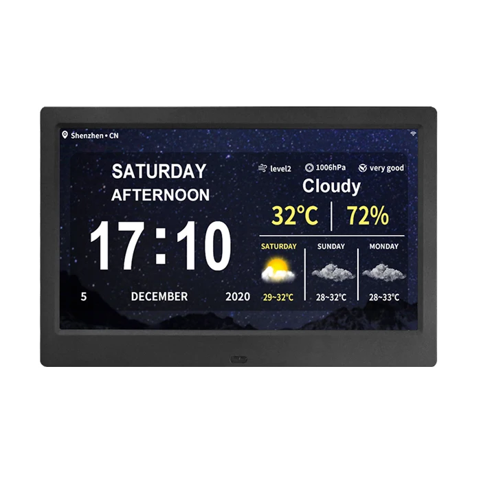 Intelligent Brightening 10 Inch Digital Smart Wifi Alarm Clock Watch Table Electronic Desktop Clocks USB Wake up Clock
Intelligent Brightening 10 Inch Digital Smart Wifi Alarm Clock Watch Table Electronic Desktop Clocks USB Wake up Clock