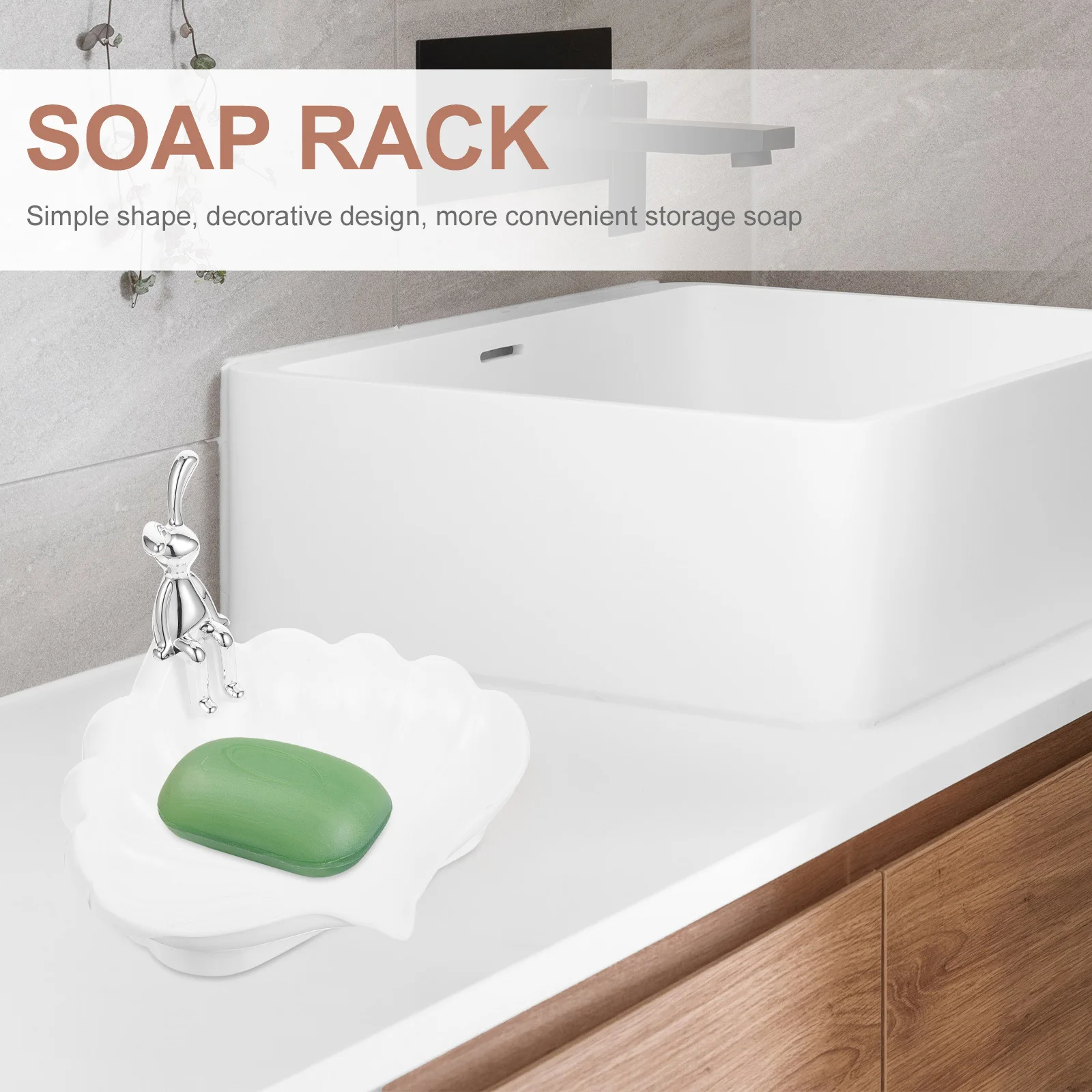 Multi-Functional Self-Draining Dish Plastic Sponge Holder Bathroom Tray Bathtub Shower Kitchen Countertop Soap Container
Multi-Functional Self-Draining Dish Plastic Sponge Holder Bathroom Tray Bathtub Shower Kitchen Countertop Soap Container