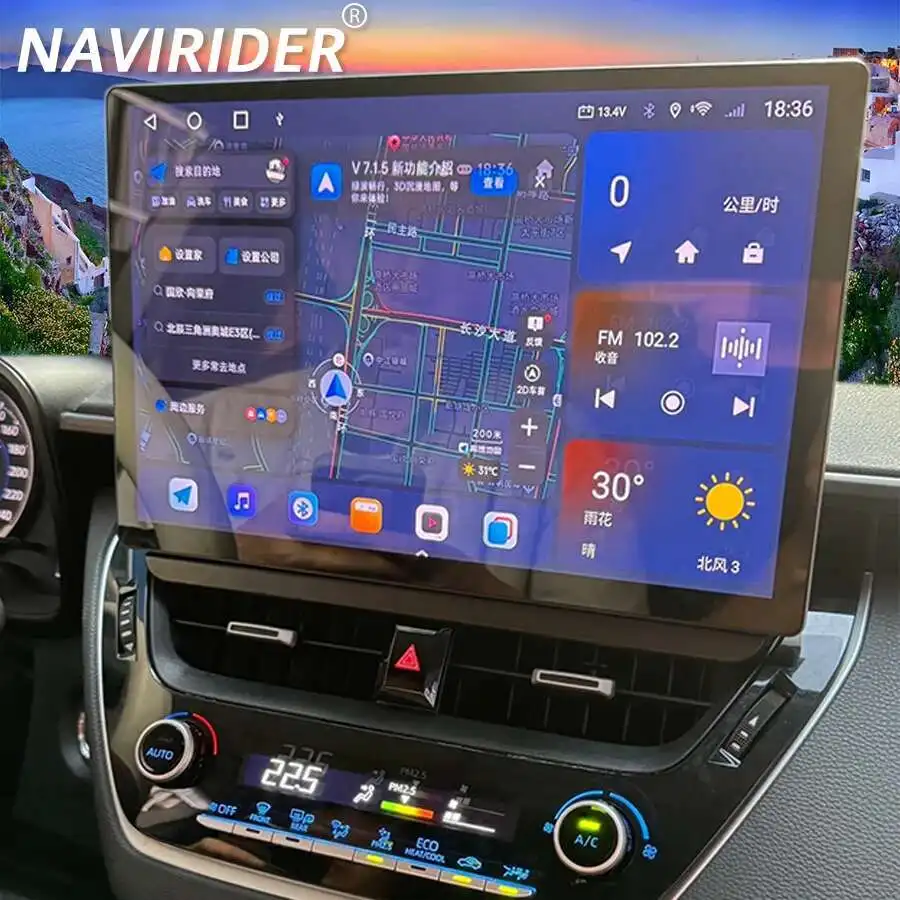 13.3" Tape Recorder 2K Screen Android 13 Video Player For TOYOTA Corolla 2021 2022 Hybrid Stereo GPS Navigation Wireless Carplay
13.3" Tape Recorder 2K Screen Android 13 Video Player For TOYOTA Corolla 2021 2022 Hybrid Stereo GPS Navigation Wireless Carplay