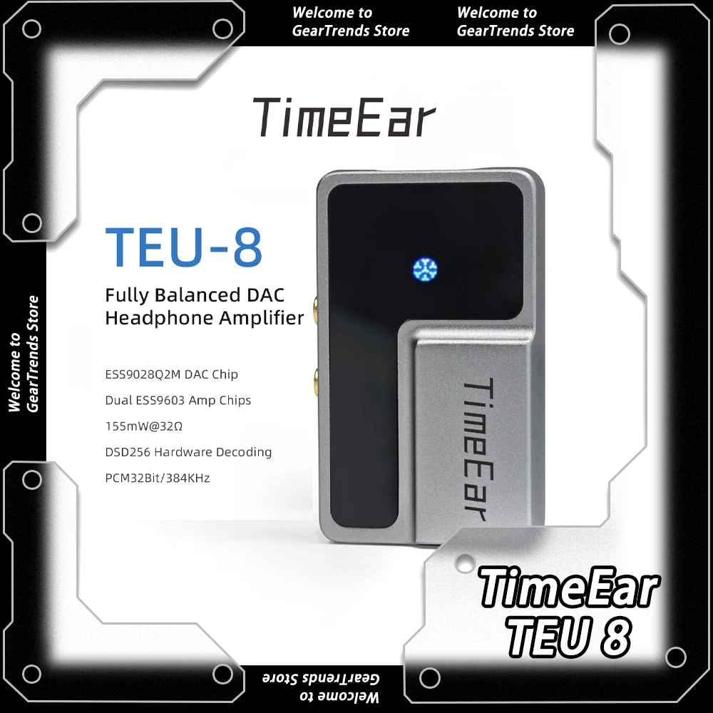 TimeEar TEU 8 ЦАП AMP Усилитель для наушников Мини USB-C 3,5/4,4 мм Усилитель мощности для наушников Сбалансированный стерео Hi-Fi Audiophlie Custom
TimeEar TEU 8 ЦАП AMP Усилитель для наушников Мини USB-C 3,5/4,4 мм Усилитель мощности для наушников Сбалансированный стерео Hi-Fi Audiophlie Custom