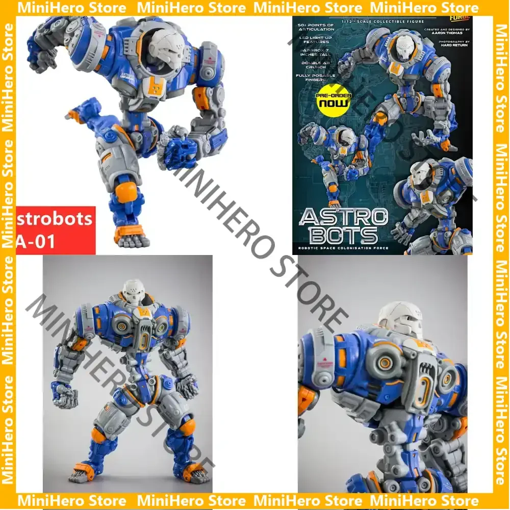 In Stock Original Astrobots A01 Apollo Space Colonisation Force 1:12 PVC ABS Action Figure Robot Toy
In Stock Original Astrobots A01 Apollo Space Colonisation Force 1:12 PVC ABS Action Figure Robot Toy
