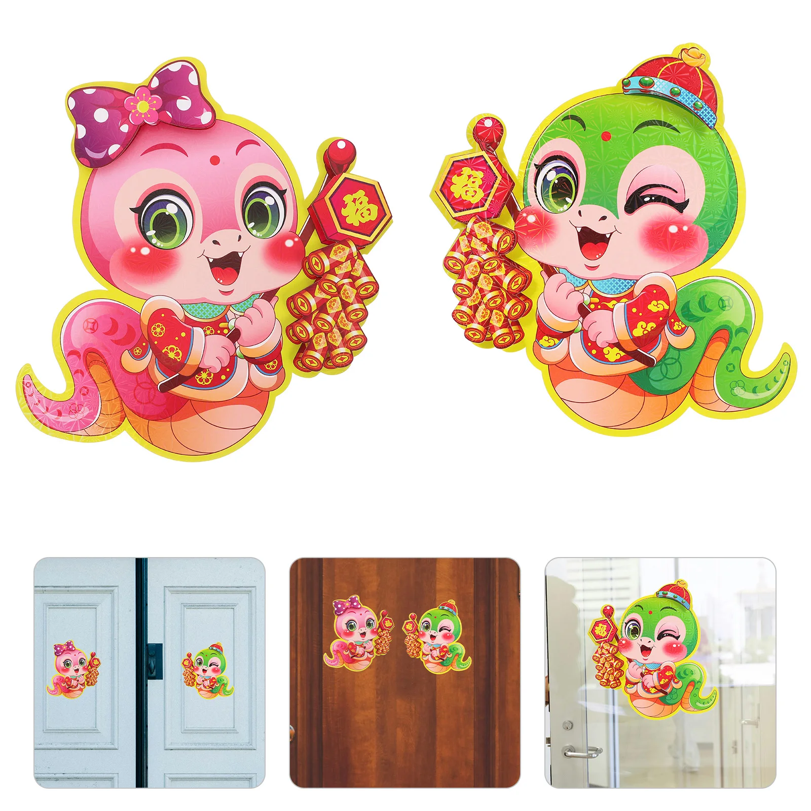 1 Pair Chinese Sticker Decoration Self-Adhesive Window Clings Fu Character Door Wall Decals Easy Install Holiday
1 Pair Chinese Sticker Decoration Self-Adhesive Window Clings Fu Character Door Wall Decals Easy Install Holiday