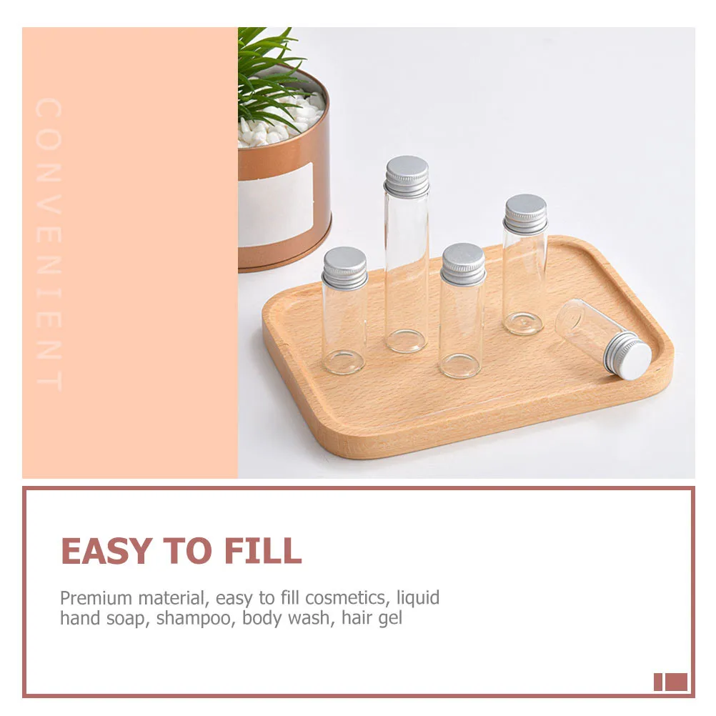 20Pcs Sealed Sample Bottles Mini Glass Jars Travel Storage Leak Proof Small Bottles Clear Portable Skincare Dispensers
20Pcs Sealed Sample Bottles Mini Glass Jars Travel Storage Leak Proof Small Bottles Clear Portable Skincare Dispensers