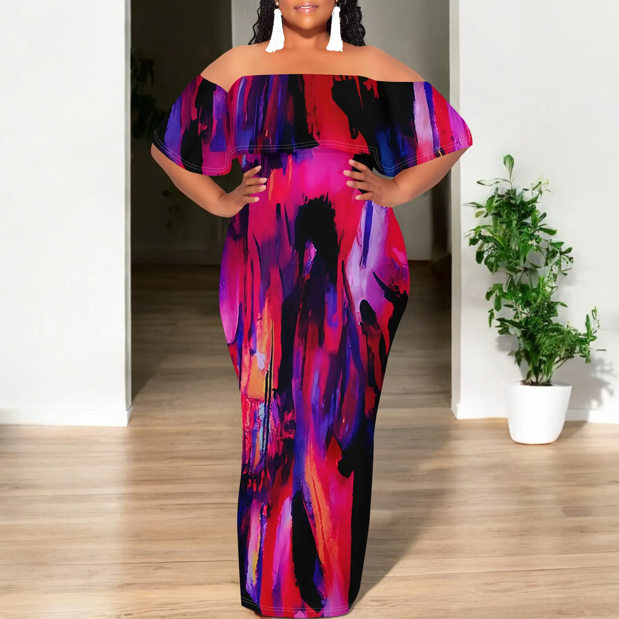 Bohemian Print Off-Shoulder Dress | Flowing Design, Perfect for Vacation, Beach Parties & Summer Gatherings | S-3XL
Bohemian Print Off-Shoulder Dress | Flowing Design, Perfect for Vacation, Beach Parties & Summer Gatherings | S-3XL