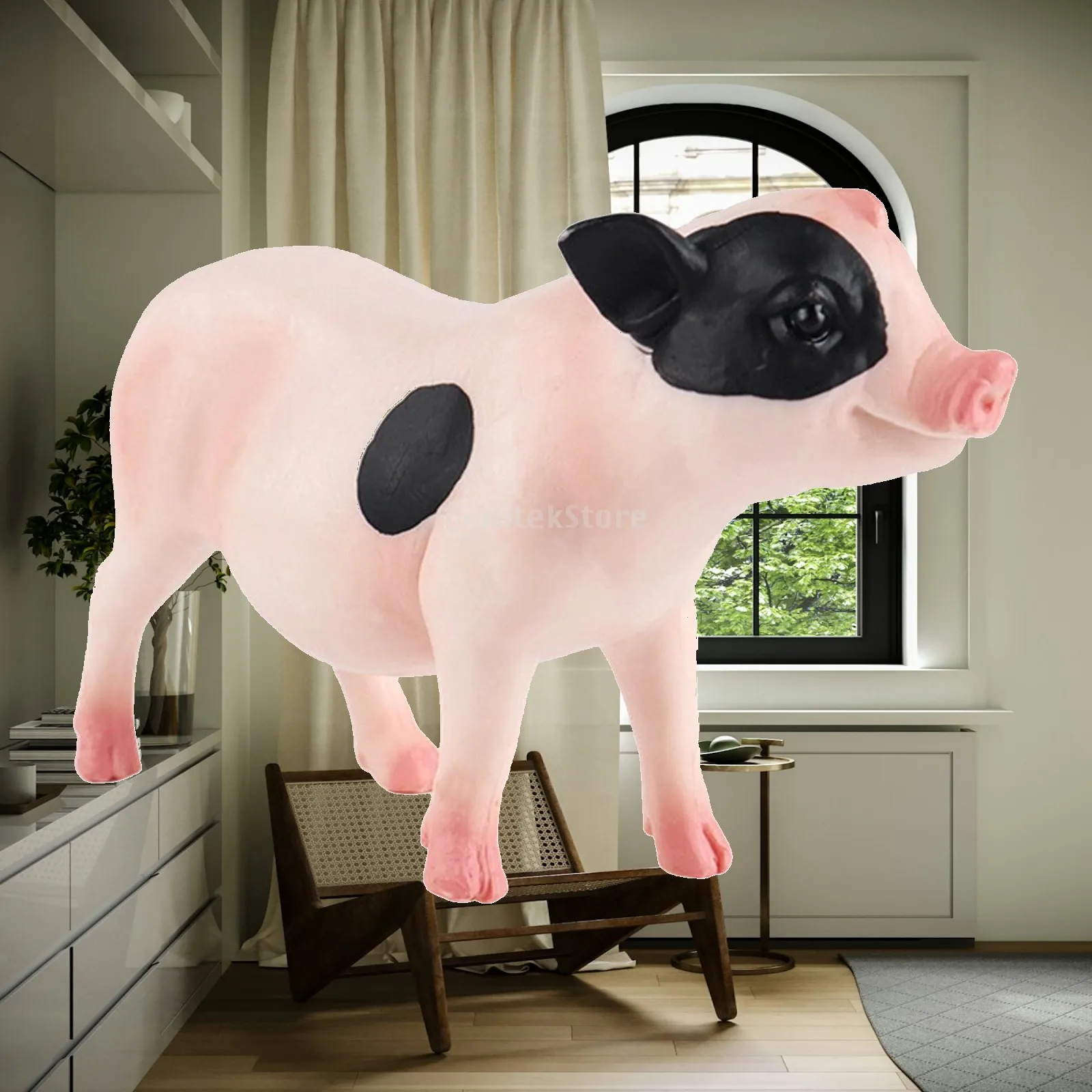 Simulation Piglet Model Educational Home Decor Collectible Farmyard Animal Figure Figurine for Shelf Table
Simulation Piglet Model Educational Home Decor Collectible Farmyard Animal Figure Figurine for Shelf Table