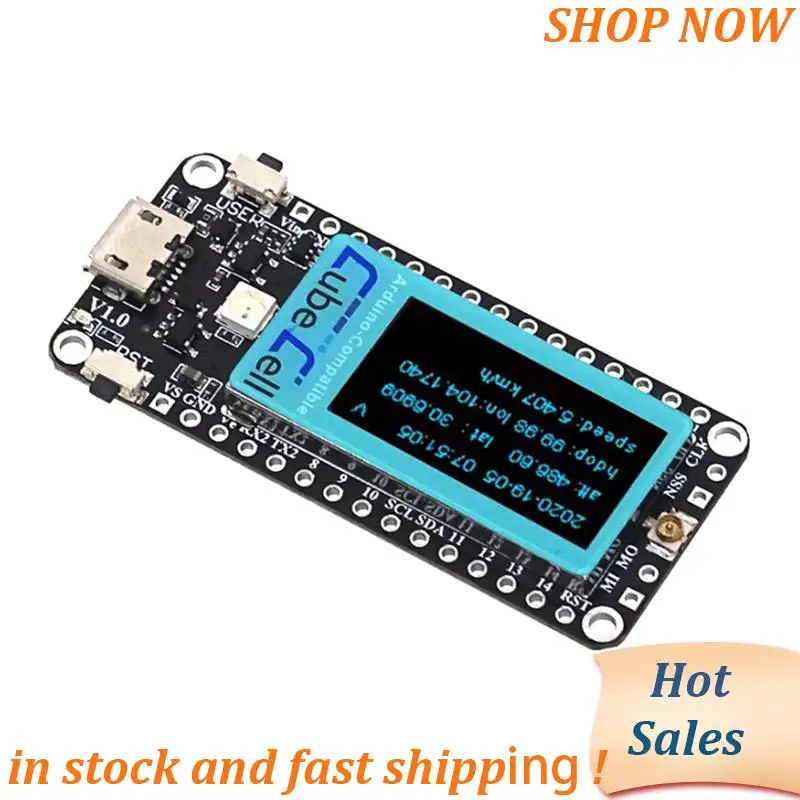ABVB-AB02 Dev-Board IOT Lorawan с 0,96-дюймовым OLED-картой, ASR6502, SX1262 Lora, совместимым с облачной платформой Arduino
ABVB-AB02 Dev-Board IOT Lorawan с 0,96-дюймовым OLED-картой, ASR6502, SX1262 Lora, совместимым с облачной платформой Arduino